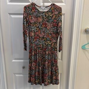 (5/$30 deal) 
Floral Multicolor Dress